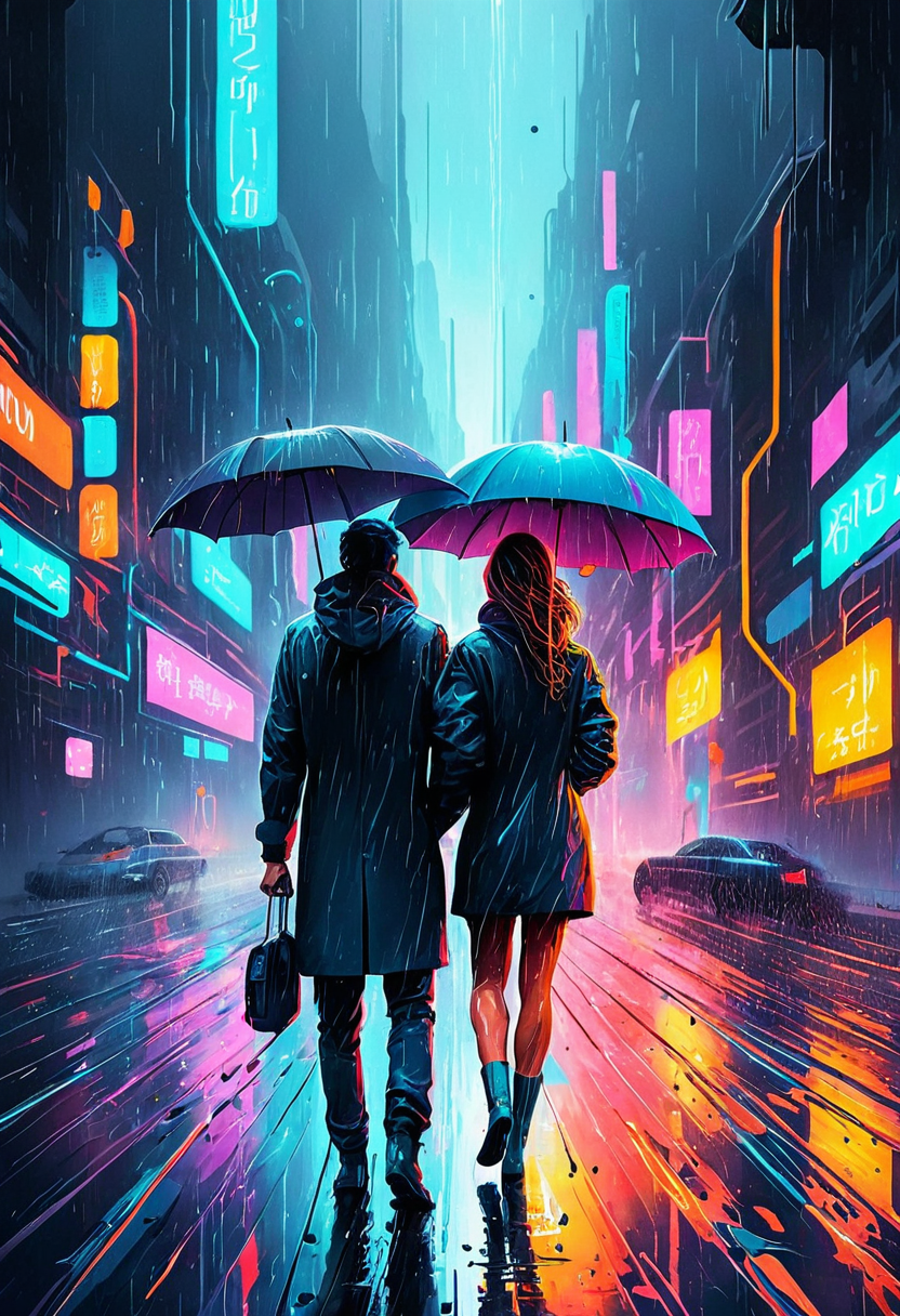 Neon city